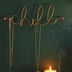 Urban Outfitters "chill" decor/jewellery hanger